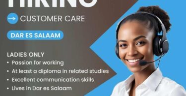 We are hiring Customer Care, M-KADI